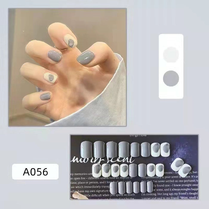 Wholesale Detachable Nail Stickers 24 Pieces/Box JDC-NS-HFan001