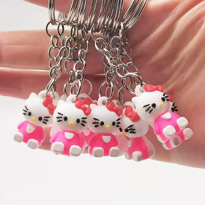 Wholesale keychain pvc cartoon bag pendant mini style MOQ≥2 JDC-KC-XiangY016