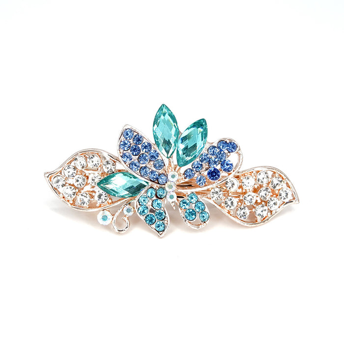 Jewelry WholesaleWholesale butterfly flying crystal diamond hairpin JDC-HC-HG010 Hair Clips 花顾 %variant_option1% %variant_option2% %variant_option3%  Factory Price JoyasDeChina Joyas De China