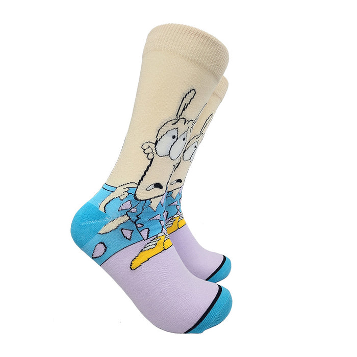 Wholesale Sock Cotton Cartoon Pattern Anime Sweat Absorb (M) MOQ≥3 JDC-SK-SuY002