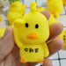 Jewelry WholesaleWholesale splash little yellow duck pinch called mini glue animal toy JDC-FT-HaiN001 fidgets toy 海凝 %variant_option1% %variant_option2% %variant_option3%  Factory Price JoyasDeChina Joyas De China