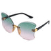 Jewelry WholesaleWholesale frameless cut edge Sunglasses wing shape SunglassesJDC-SG-SengB009 Sunglasses 森邦 %variant_option1% %variant_option2% %variant_option3%  Factory Price JoyasDeChina Joyas De China