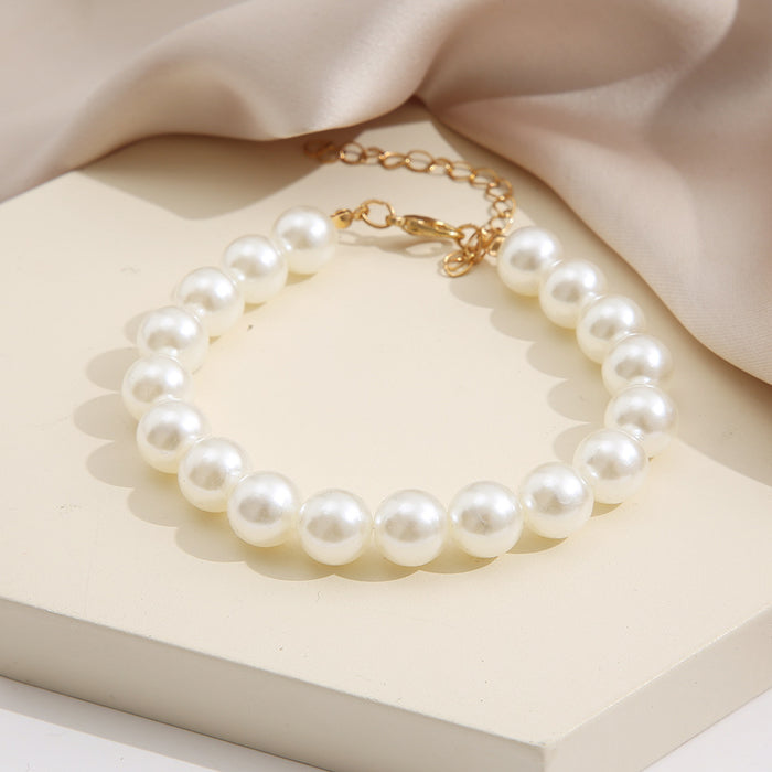 Wholesale Premium Texture Pearl Vintage Temperament Bracelet JDC-BT-F935