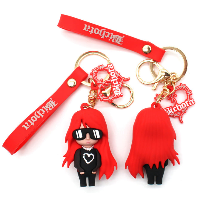 Wholesale Keychain PVC Cute Cartoon Pendant (F) JDC-KC-HAn012