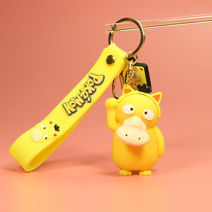 Wholesale Cartoon PVC Soft Rubber Keychain MOQ≥2 JDC-KC-ShengH001