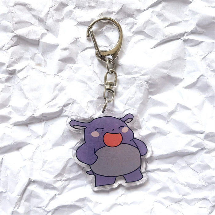 Wholesale Keychain Acrylic Cute Cartoon Pendant MOQ≥2 (S) JDC-KC-ChuangYin002