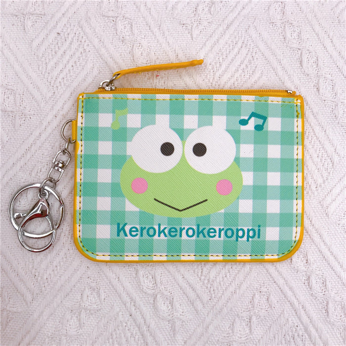 Wholesale Cartoon PU Card Holder Coin Purse Keychain (M) JDC-KC-YaLL005