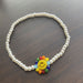 Jewelry WholesaleWholesale smiley face stretch colorful sunflower crystal pearl rice bead ring bracelet JDC-BT-LiX005 Bracelet 利兴 %variant_option1% %variant_option2% %variant_option3%  Factory Price JoyasDeChina Joyas De China