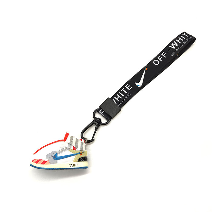 Wholesale Vinyl Sneakers Lanyard Keychain (F) JDC-KC-YTai006