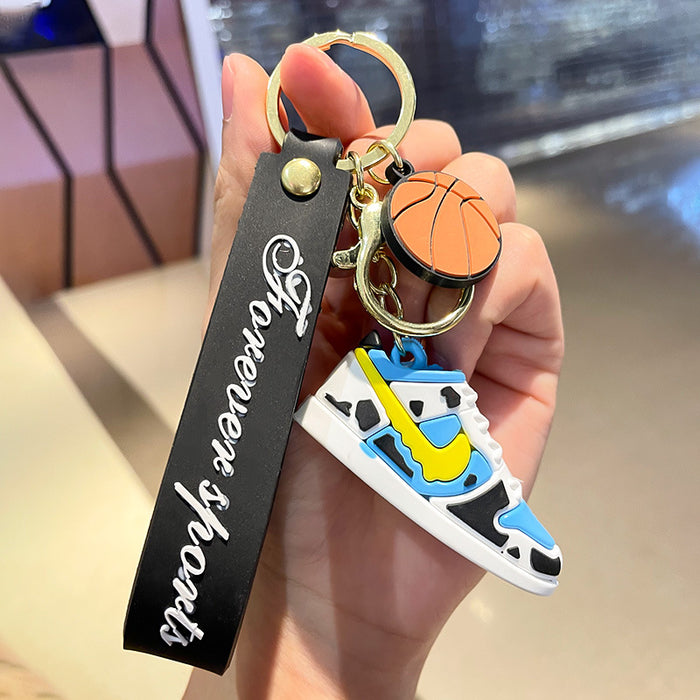 Jewelry WholesaleWholesale fashion silicone shoes keychain (F) JDC-KC-FeiRun052 Keychains 飞润 %variant_option1% %variant_option2% %variant_option3%  Factory Price JoyasDeChina Joyas De China