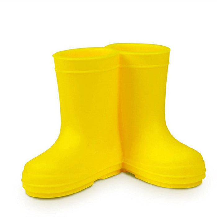 Wholesale Toothbrush Holder Silicone Cute Rain Boots Free Punching JDC-THR-RuD001