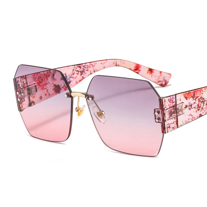 Jewelry WholesaleWholesale PC Frameless Color Printing Women Sunglasses JDC-SG-OuT006 Sunglasses 欧图 %variant_option1% %variant_option2% %variant_option3%  Factory Price JoyasDeChina Joyas De China