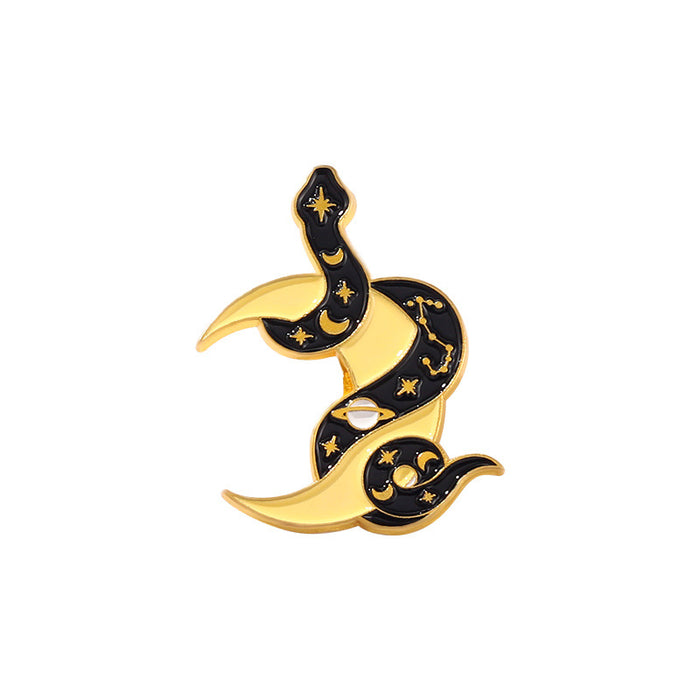 Wholesale Cartoon Cute Snake Alloy Brooch JDC-BC-ZhuoB006