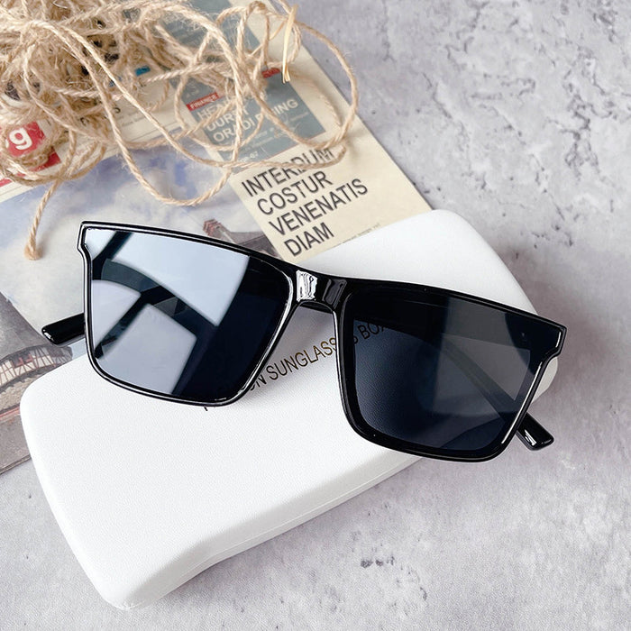 Wholesale square frame sunglasses same style street glasses MOQ≥2 JDC-SG-GuangD017