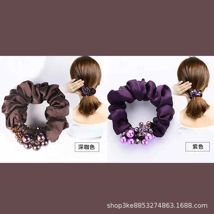 Wholesale High Elasticity Headband Pearl Hair Ring JDC-HS-JShi002