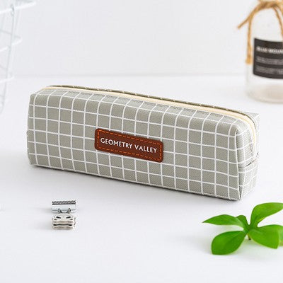 Wholesale simple pencil case storage stationery bag JDC-PC-MingY001