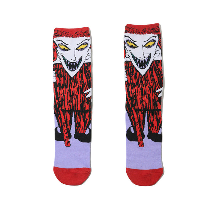 Wholesale Socks Cotton Medium Tube Anime Socks MOQ≥10 JDC-SK-HuiHe029