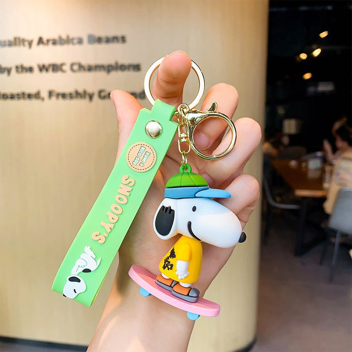 Wholesale Silicone Cute Cartoon Keychain JDC-KC-Chaow005