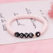 Jewelry WholesaleWholesale Boho Solid Color Soft Pottery Piece LOVE Letter Beaded Bracelet JDC-BT-JBH002 Bracelet 怪我咯 %variant_option1% %variant_option2% %variant_option3%  Factory Price JoyasDeChina Joyas De China