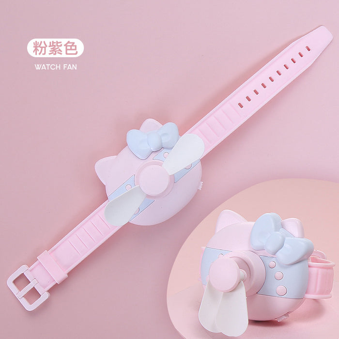 Jewelry WholesaleWholesale Kids Cartoon Plastic USB Charging Portable Watch Fan JDC-FAN-HXing001 FAN 恒星 %variant_option1% %variant_option2% %variant_option3%  Factory Price JoyasDeChina Joyas De China