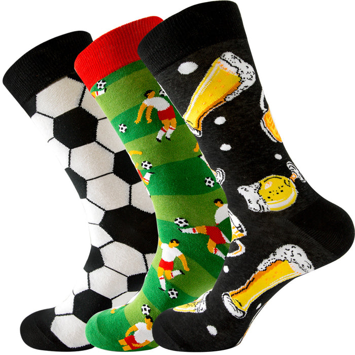 Wholesale Sock Cotton Football Sports Moisture Wicking Mid Tube 20pcs JDC-SK-ZhuoQi004