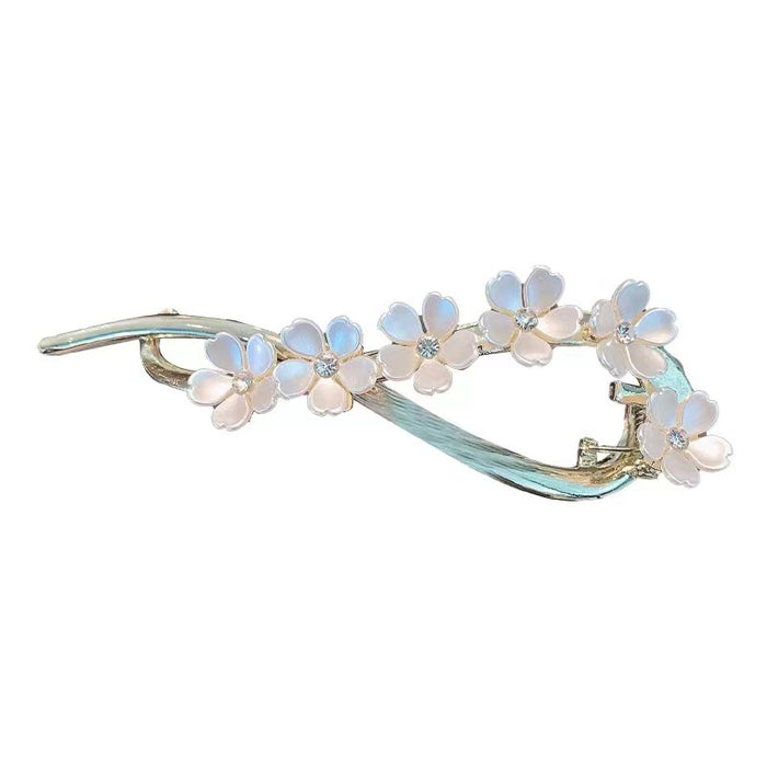 Wholesale Hair Clips Pearl Flower Alloy JDC-HC-KeZi006