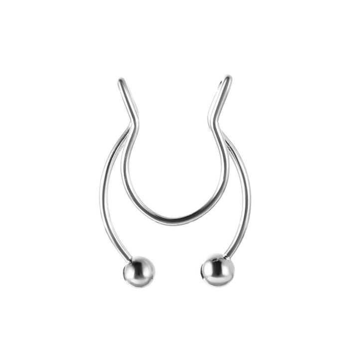 Jewelry WholesaleWholesale Stainless Steel Nose Clip JDC-NS-D011 Piercings 晴雯 %variant_option1% %variant_option2% %variant_option3%  Factory Price JoyasDeChina Joyas De China