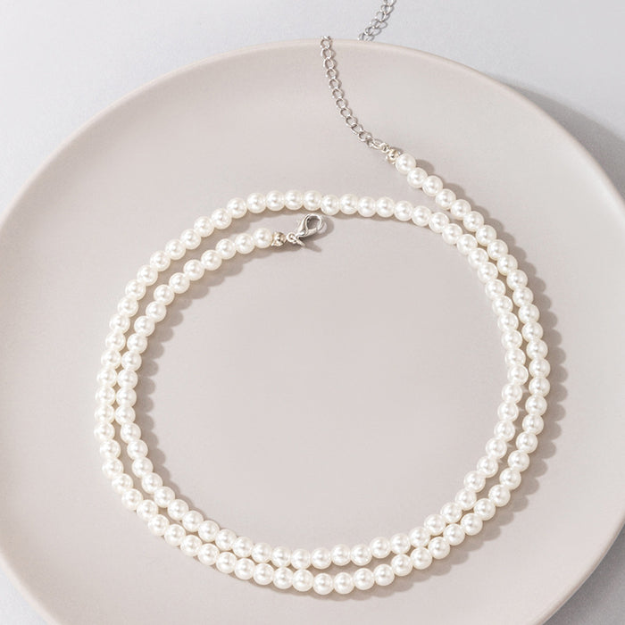 Jewelry WholesaleWholesale Pearl Alloy Necklace JDC-NE-C233 Necklaces 陌茗 %variant_option1% %variant_option2% %variant_option3%  Factory Price JoyasDeChina Joyas De China