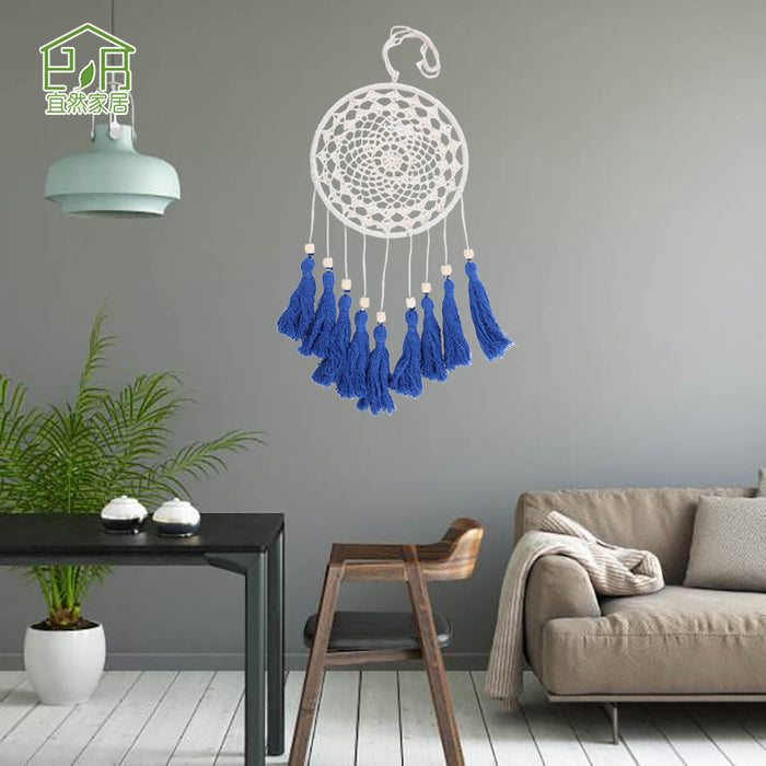 Wholesale Braided Decorations Creative Cotton Rope Bedroom Wall Hanging Dreamcatcher MOQ≥2 JDC-DC-YRan001