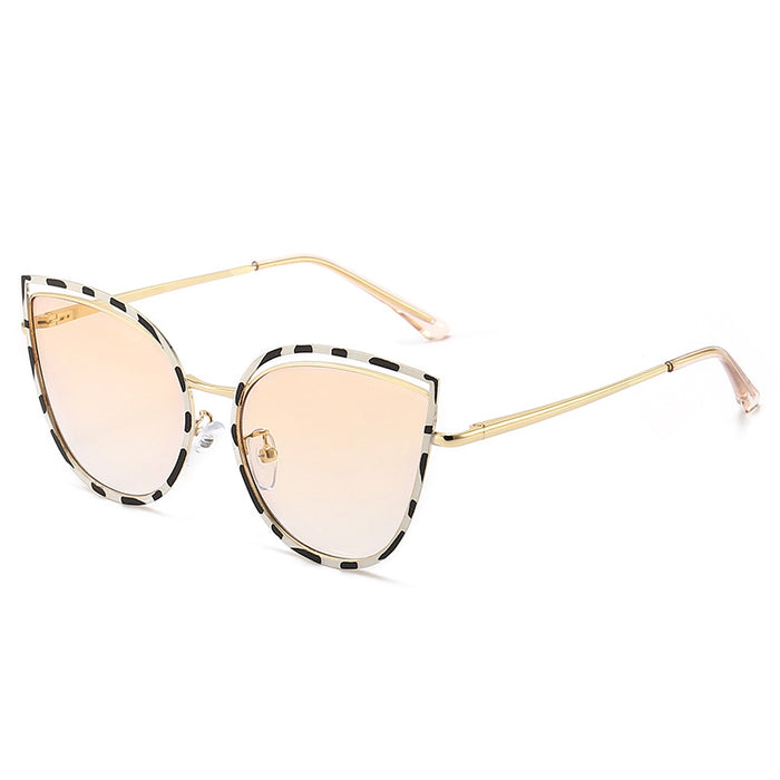 Wholesale Sunglasses PC Lens Metal Frame MOQ≥2 JDC-SG-GuJ005