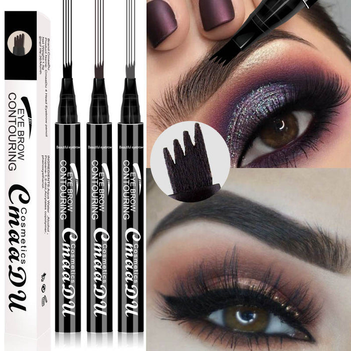 Jewelry WholesaleWholesale 4 head eyebrow pencil JDC-EP-Nic004 eyebrow pencil 妮彩 %variant_option1% %variant_option2% %variant_option3%  Factory Price JoyasDeChina Joyas De China