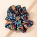 Jewelry WholesaleWholesale Retro Tied Hair Color Floral Rubber Band JDC-HS-Pengl002 Hair Scrunchies 朋来 %variant_option1% %variant_option2% %variant_option3%  Factory Price JoyasDeChina Joyas De China