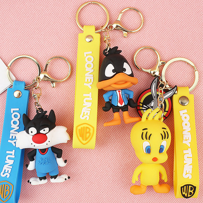 Wholesale Keychains PVC Hardware Cute Cartoon (M) JDC-KC-KuW007