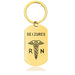 Jewelry WholesaleWholesale Metal Medical Gift Keychain JDC-KC-GangGu040 Keychains 钢古 %variant_option1% %variant_option2% %variant_option3%  Factory Price JoyasDeChina Joyas De China