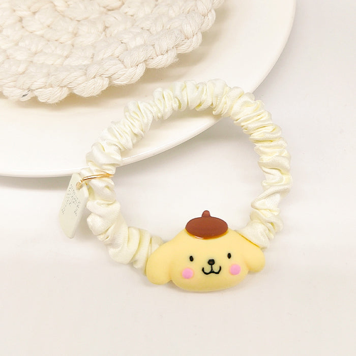 Wholesale cute cartoon small intestine ring small rubber band children's head rope JDC-HS-tengZ003