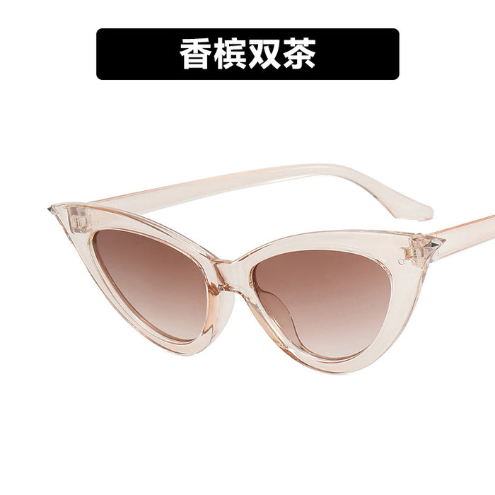 Wholesale cat eye small frame street sunglasses JDC-SG-KD172