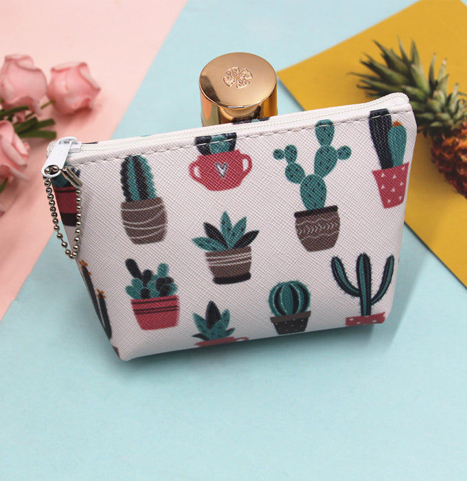 Jewelry WholesaleWholesale Cactus Storage PU Coin Purse Creative Cartoon Wallet JDC-WT-Donglej018 Wallet 东津 %variant_option1% %variant_option2% %variant_option3%  Factory Price JoyasDeChina Joyas De China