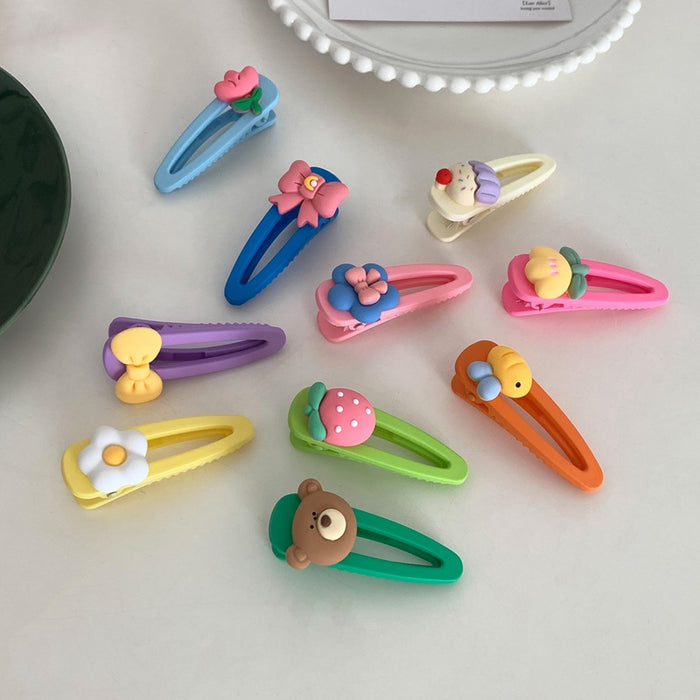 Wholesale hairpin resin cartoon JDC-HC-YJM007