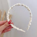 Jewelry WholesaleWholesale Pearl Rhinestone Hair Band JDC-HD-XinR001 Headband 新柔 %variant_option1% %variant_option2% %variant_option3%  Factory Price JoyasDeChina Joyas De China