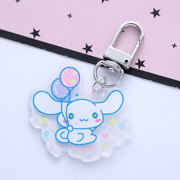 Wholesale Keychain Acrylic Cartoon Cute Double Sided Transparent MOQ≥2 (S) JDC-KC-ARui007