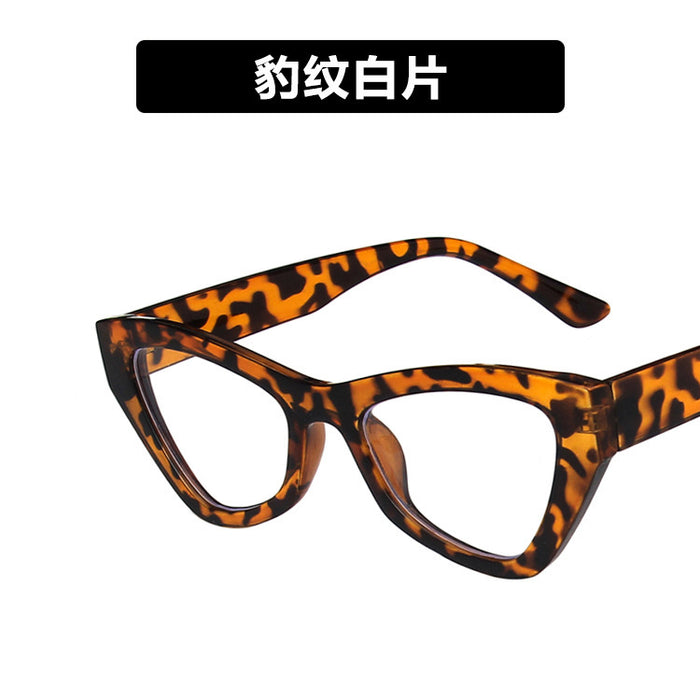 Wholesale Sunglasses Resin Retro Cat Eye UV Protection JDC-SG-ShiM001