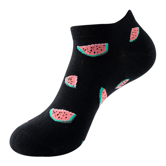 Wholesale socks shallow mouth cotton socks trendy breathable MOQ≥2 JDC-SK-XinXi001