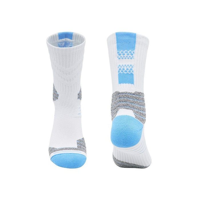 Wholesale Sock Nylon Cotton Basketball Combat Training Elite Socks Middle Tube Towel Bottom Sweat JDC-SK-MaiS010