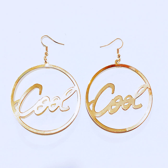 Pendientes vintage de metal exagerado al por mayor JDC-ES-ANX017