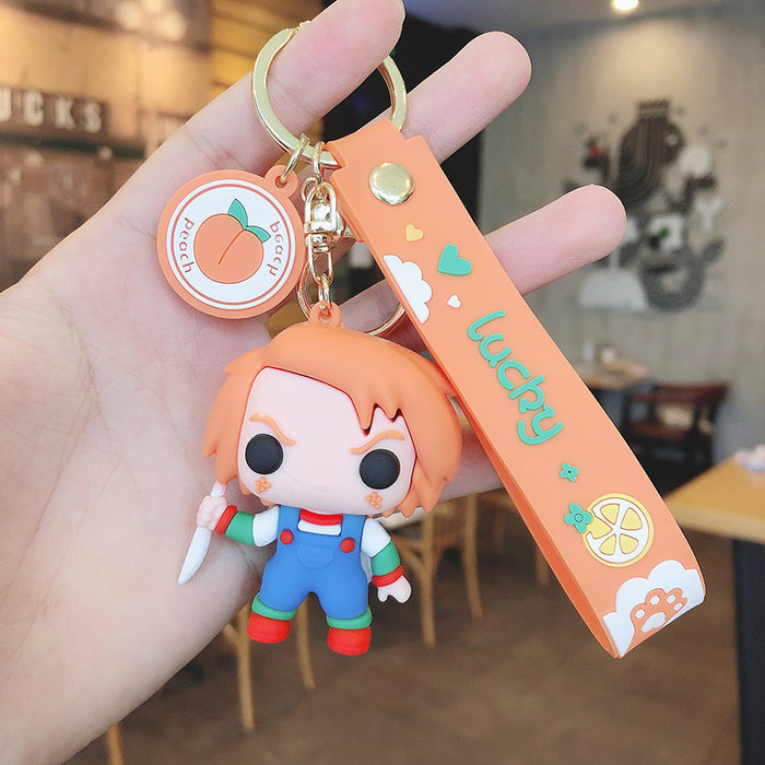 Jewelry WholesaleWholesale Cartoon Doll PVC Silicone Alloy Keychain (F) JDC-KC-FeiRun031 Keychains 飞润 %variant_option1% %variant_option2% %variant_option3%  Factory Price JoyasDeChina Joyas De China