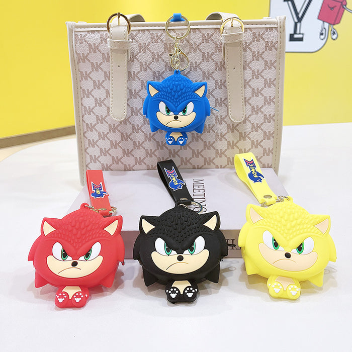 Wholesale Cartoon PVC Silicone Cute Coin Purse Keychain (M) JDC-KC-JCai025