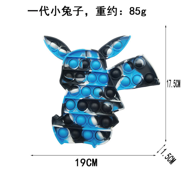 Jewelry WholesaleWholesale Bunny Puzzle Decompression Toy Finger Bubble Fun JDC-FT-Bais013 fidgets toy 百思 %variant_option1% %variant_option2% %variant_option3%  Factory Price JoyasDeChina Joyas De China