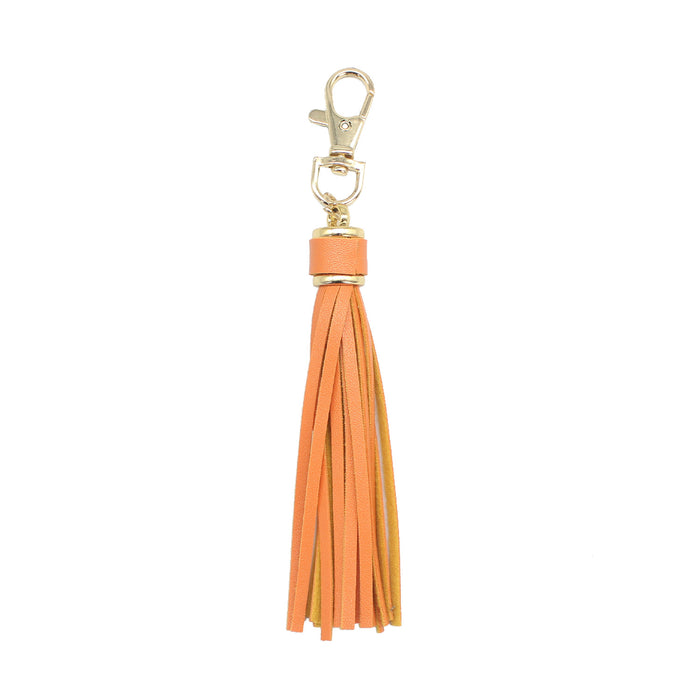 Jewelry WholesaleWholesale PU leather tassel Lanyard KeychainJDC-KC-ZhiS002 Keychains 智尚 %variant_option1% %variant_option2% %variant_option3%  Factory Price JoyasDeChina Joyas De China