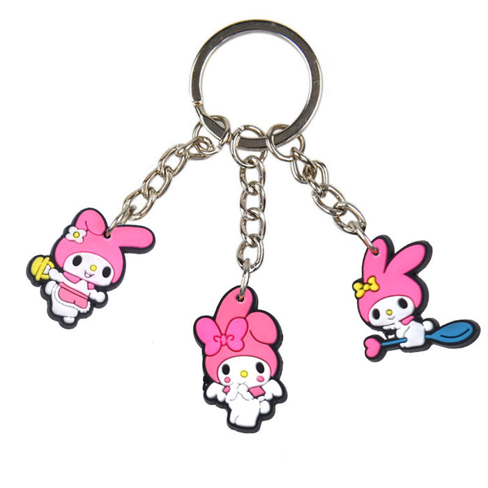 Wholesale Keychains PVC Cute Cartoon Anime(S) MOQ≥10 JDC-KC-BZYH006