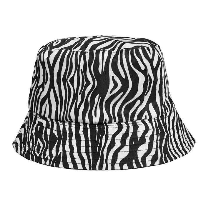 Jewelry WholesaleWholesale Leopard Zebra Snake Print Polyester Bucket Hat MOQ≥2 JDC-FH-SCai001 Fashionhat 丝彩 %variant_option1% %variant_option2% %variant_option3%  Factory Price JoyasDeChina Joyas De China